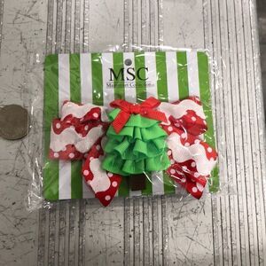 Christmas Tree Hair Bow